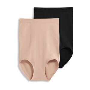 Jockey Skimmies Slimmers 2 Pack Breathe High BLACK/Light EXTRA LARGE A655609 NEW